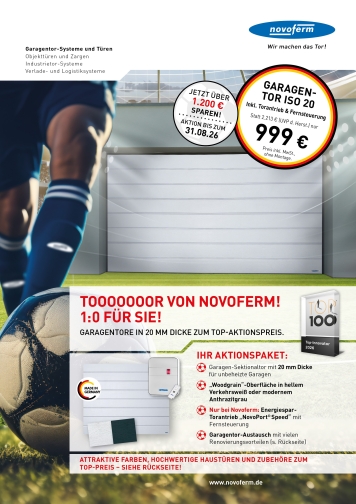 Aktion Sektionaltor ISO 20