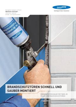 Brandschutztüren schnell und sauber montiert